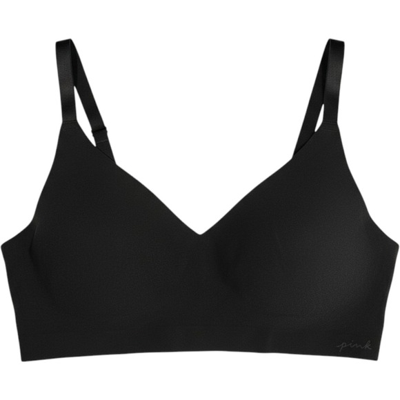 Victoria's Secret Other - Victoria's Secret Bralette Bra Black Casual Wireless Padded Opaque XL